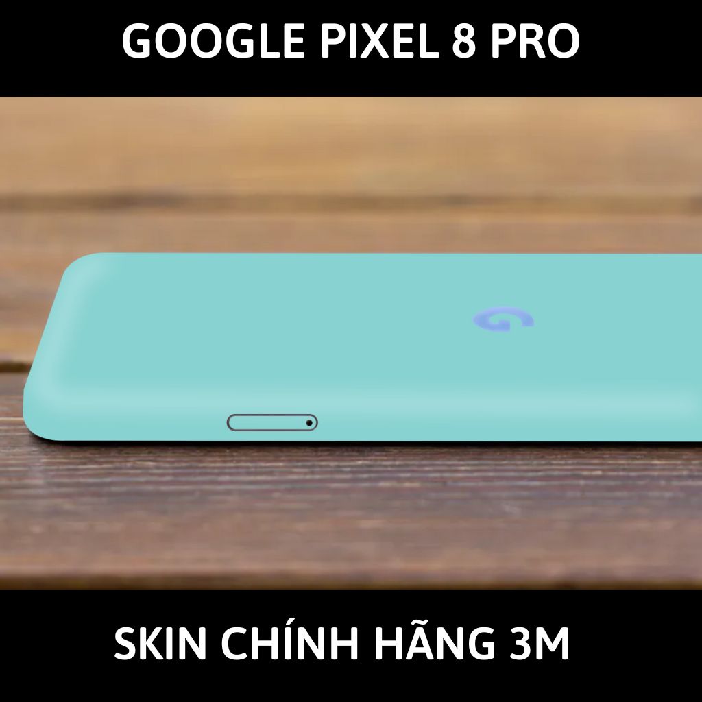 Dán skin điện thoại Pixel 8, Pixel 8 Pro full body và camera nhập khẩu chính hãng USA phụ kiện điện thoại huỳnh tân store - PASTEL SKY BLUE - Warp Skin Collection