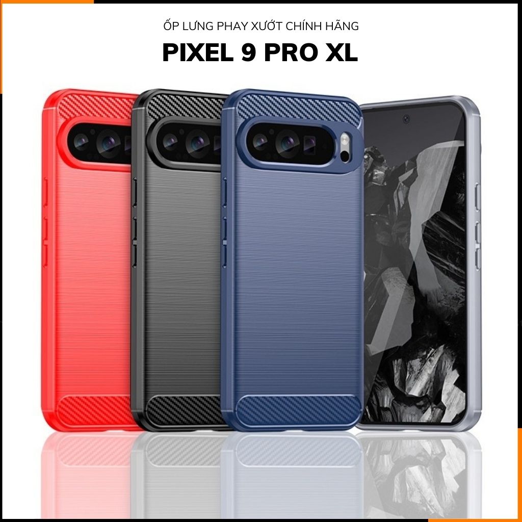 Ốp lưng pixel 9 pro xl dẻo phay xướt chống bám vân tay bảo vệ camera phụ kiện huỳnh tân store