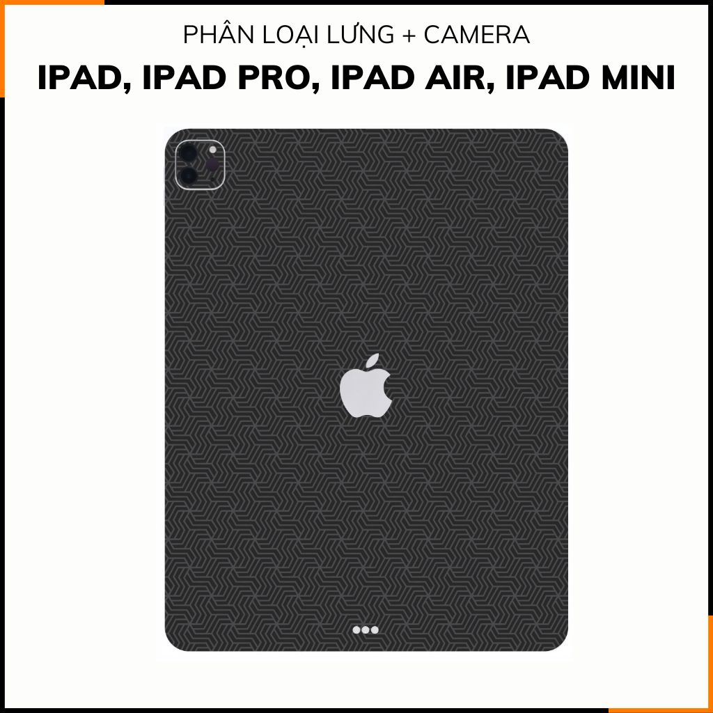 Dán skin ipad , ipad pro, ipad air , ipad mini full body và camera chính hãng 3M - PATTEN TEXTURE 04 - SK-B05-04 phụ kiện điện thoại huỳnh tân store