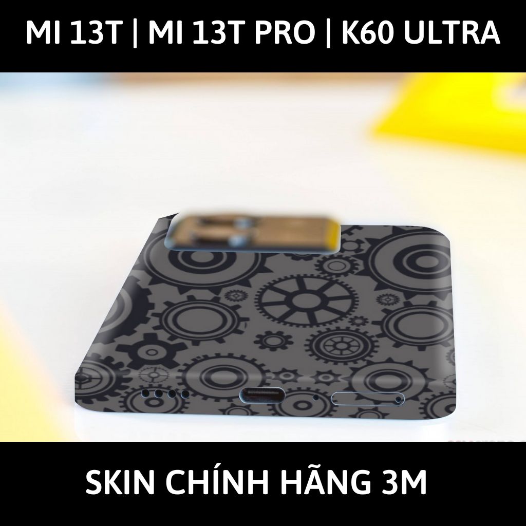 Dán skin điện thoại Mi 13T | Mi 13T Pro  | K60 Ultra full body và camera nhập khẩu chính hãng USA phụ kiện điện thoại huỳnh tân store - BÁNH RĂNG - Warp Skin Collection