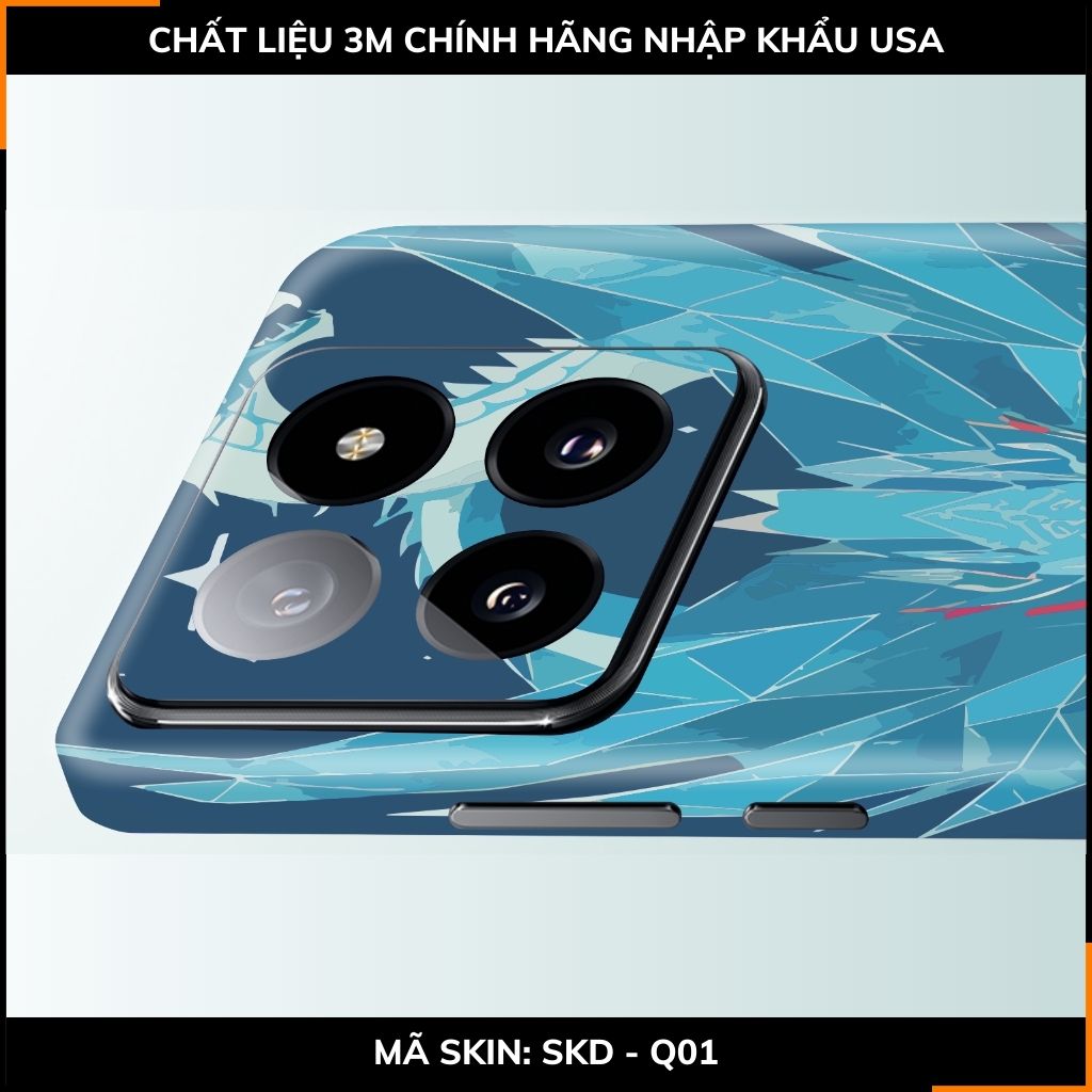 Dán skin điện thoại Xiaomi Mi 14 , Mi 14 Pro full body và camera nhập khẩu chính hãng USA in hình NEW YEAR 2024 - SKD Q08 phụ kiện điện thoại huỳnh tân store