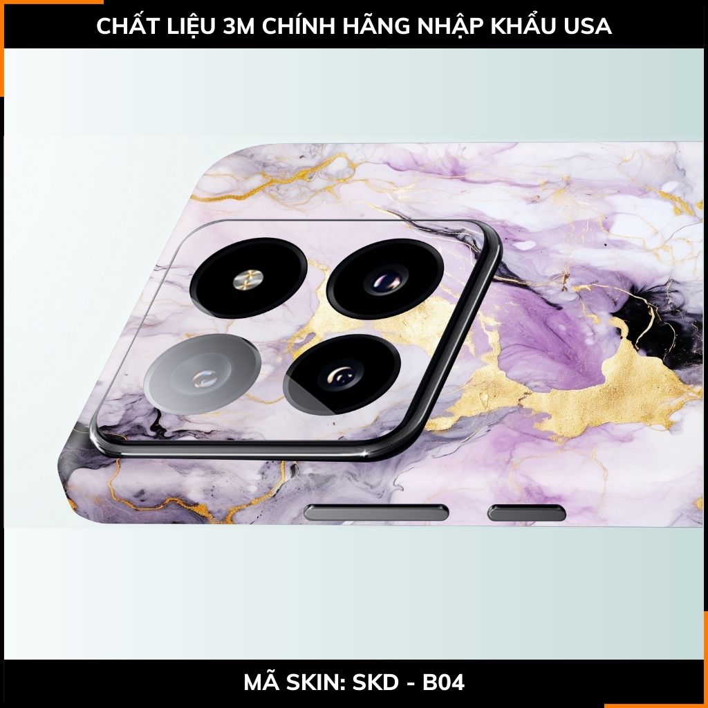 Dán skin điện thoại Xiaomi Mi 14 , Mi 14 Pro full body và camera nhập khẩu chính hãng USA in hình  Acrylic - SKD B04 phụ kiện điện thoại huỳnh tân store