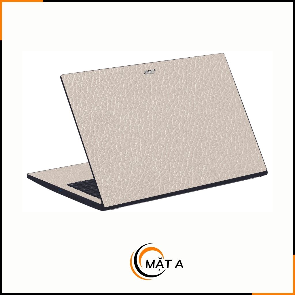 Dán skin laptop asus, dell , acer, hp, msi chính hãng ORAFOL nhập khẩu ĐỨC - SKIN 3M - LAPTOP - LEATHER GREY - SK-B06-03 phụ kiện điện thoại huỳnh tân store