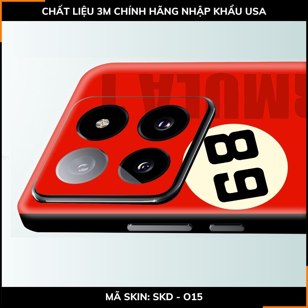 Dán skin điện thoại Xiaomi Mi 14 , Mi 14 Pro full body và camera nhập khẩu chính hãng USA in hình VINTAGE RACING - SKD O15 phụ kiện điện thoại huỳnh tân store