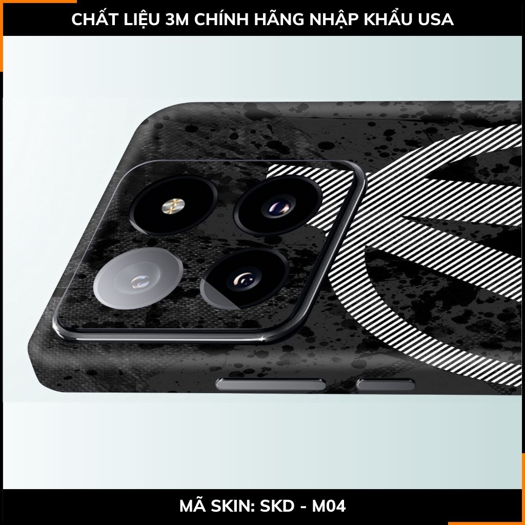 Dán skin điện thoại Xiaomi Mi 14 , Mi 14 Pro full body và camera nhập khẩu chính hãng USA in hình MAVEL - SKD M04 phụ kiện điện thoại huỳnh tân store