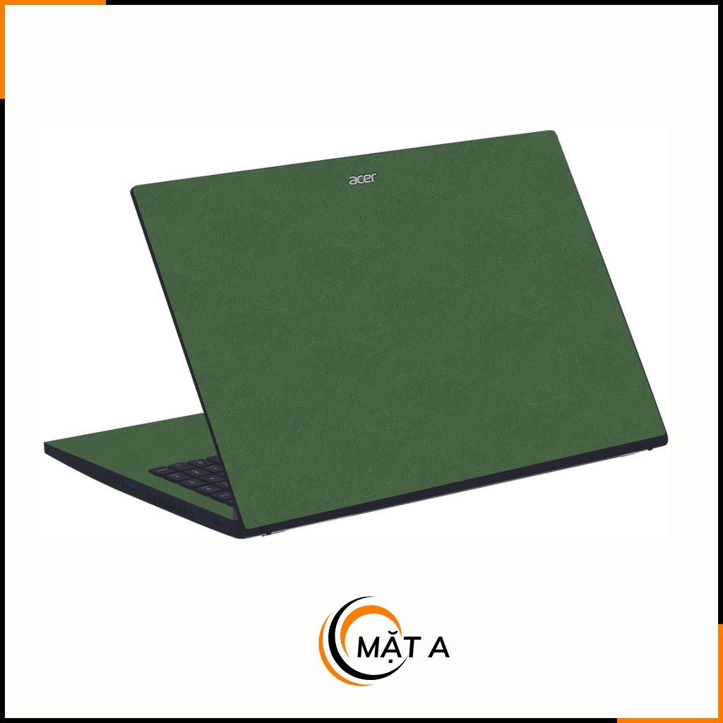 Dán skin laptop asus, dell , acer, hp, msi chính hãng ORAFOL nhập khẩu ĐỨC - SKIN 3M - LAPTOP - MAP GREEN - SK B13 05 phụ kiện điện thoại huỳnh tân store