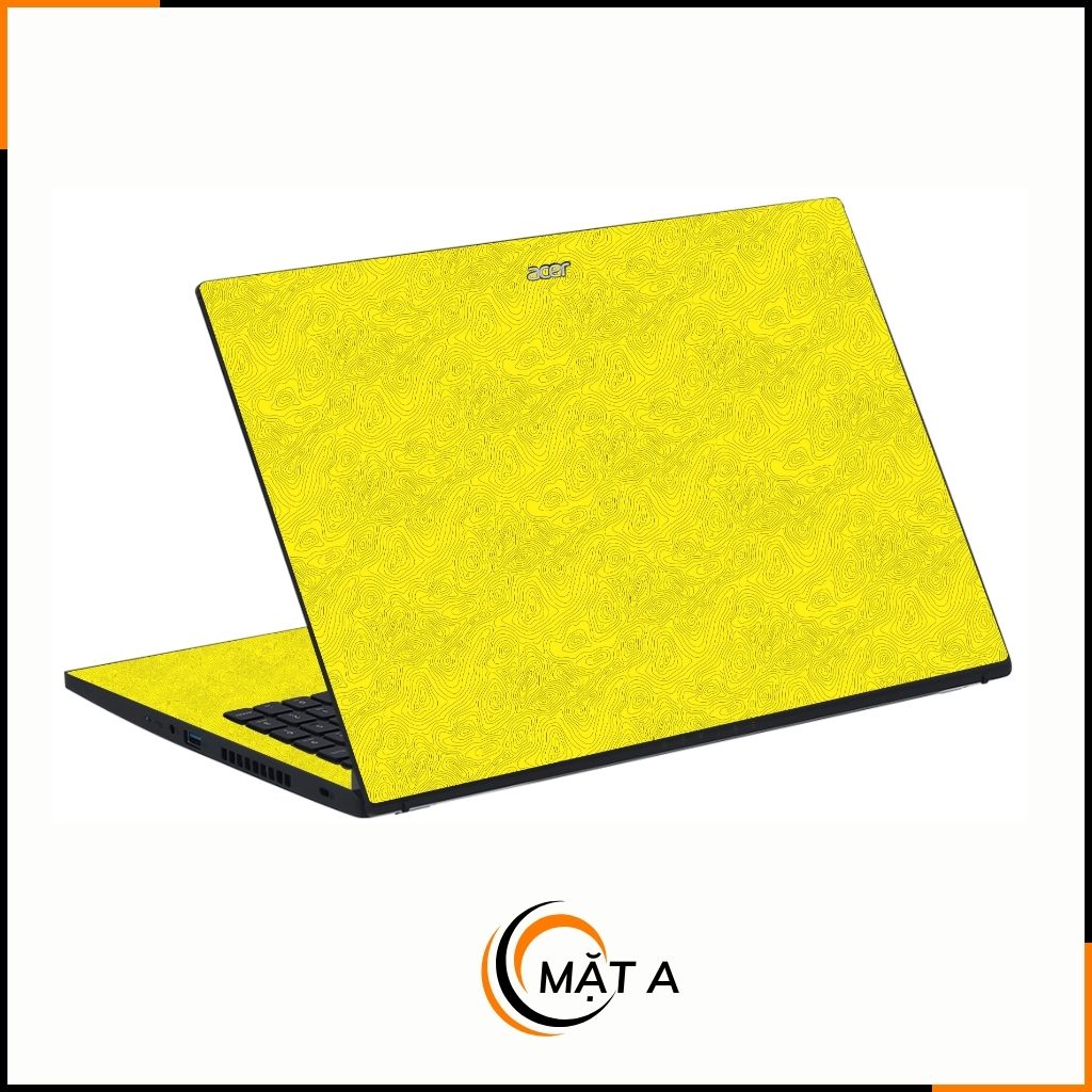 Dán skin laptop asus, dell , acer, hp, msi chính hãng ORAFOL nhập khẩu ĐỨC - SKIN 3M - LAPTOP - MAP YELLOW - SK B13 06 phụ kiện điện thoại huỳnh tân store