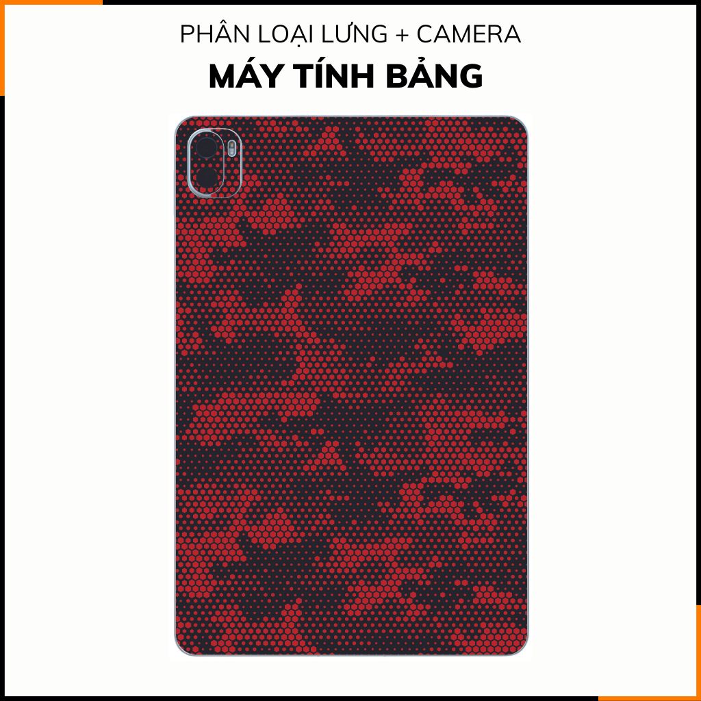 Dán skin máy tính bảng xiaomi, huawei, oppo, lenovo, google, microsoft, vivo  full body và camera chính hãng ORAFOL nhập khẩu từ ĐỨC MÁY TÍNH BẢNG  - MAMBA RED -  SK B03 03 phụ kiện điện thoại huỳnh tân store