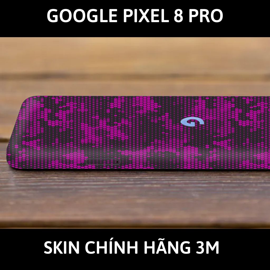 Dán skin điện thoại Pixel 8, Pixel 8 Pro full body và camera nhập khẩu chính hãng USA phụ kiện điện thoại huỳnh tân store - MAMBA PURPLE - Warp Skin Collection