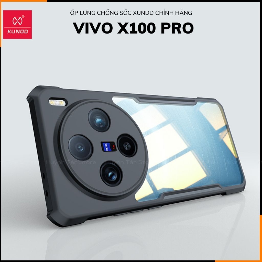 Ốp lưng vivo x100 pro chống sốc xundd bảo vệ camera chính hãng chống ố vàng phụ kiện điện thoại huỳnh tân store