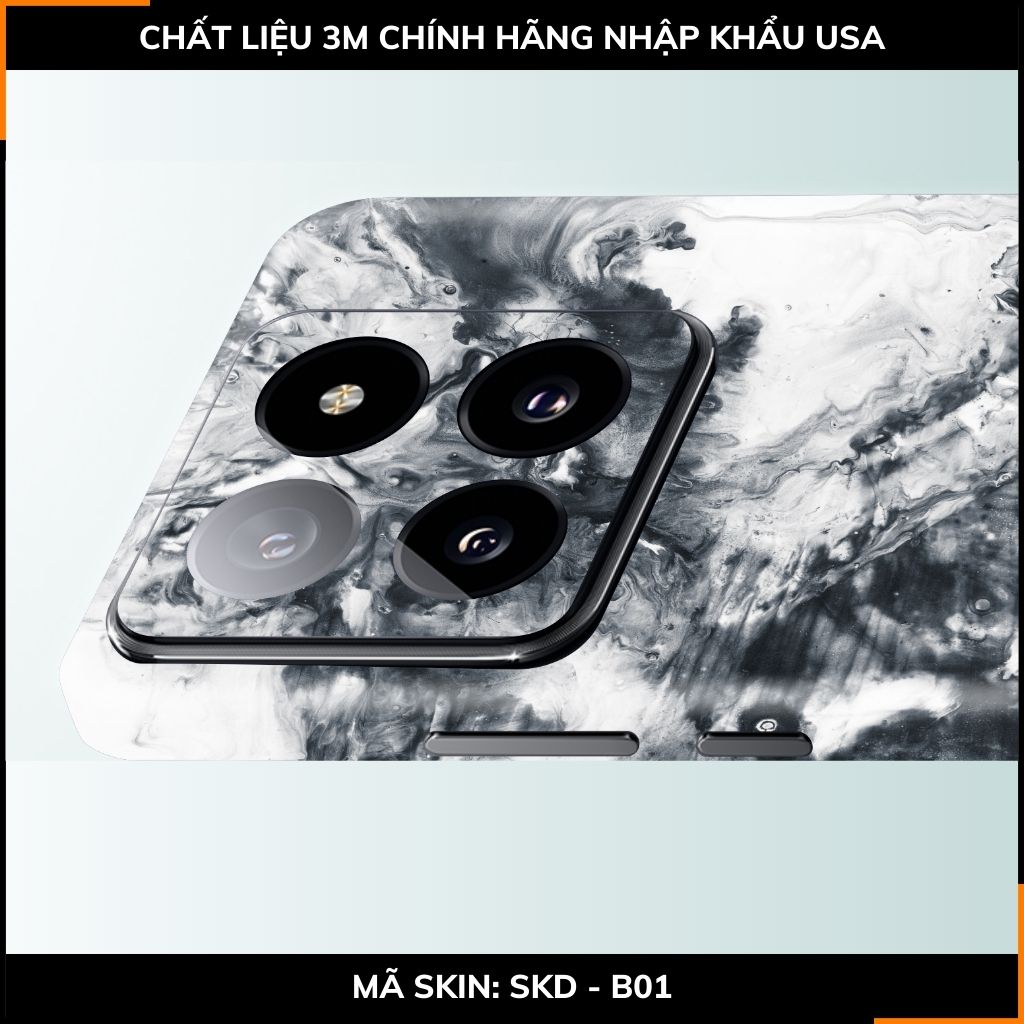 Dán skin điện thoại Xiaomi Mi 14 , Mi 14 Pro full body và camera nhập khẩu chính hãng USA in hình Acrylic - SKD B01 phụ kiện điện thoại huỳnh tân store