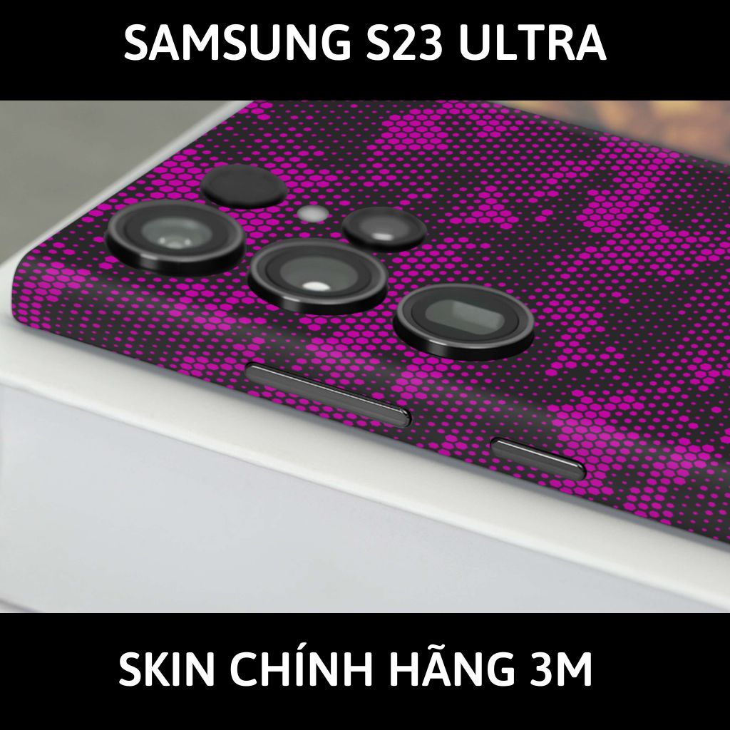 Dán skin điện thoại Samsung S23 Ultra full body và camera nhập khẩu chính hãng USA phụ kiện điện thoại huỳnh tân store - MAMBA PURPLE - Warp Skin Collection