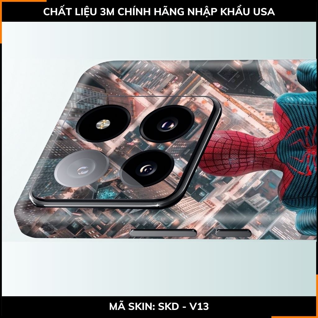 Dán skin điện thoại Xiaomi Mi 14 , Mi 14 Pro full body và camera nhập khẩu chính hãng USA in hình MERRY SPIDER MAN - SKD V13 phụ kiện điện thoại huỳnh tân store
