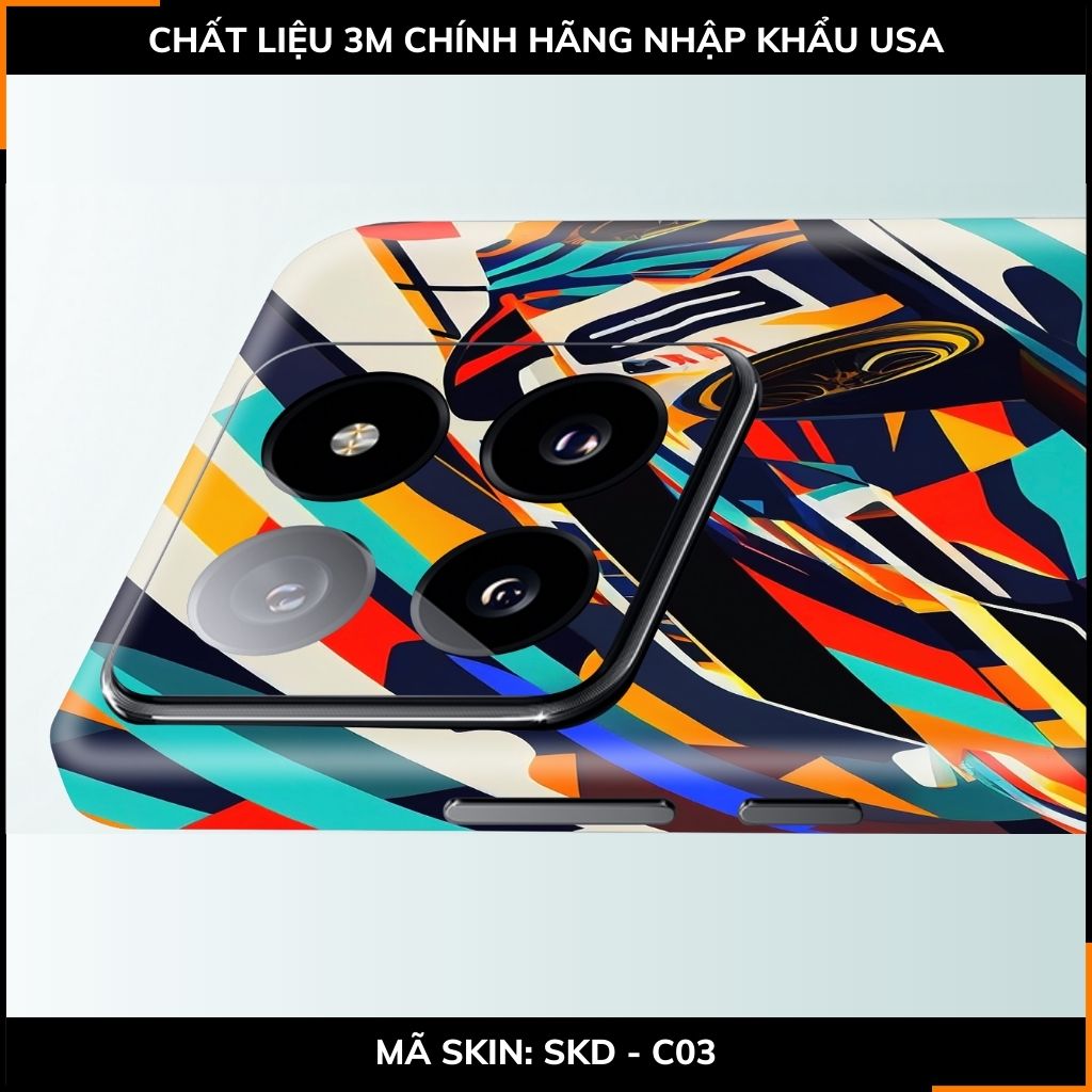 Dán skin điện thoại Xiaomi Mi 14 , Mi 14 Pro full body và camera nhập khẩu chính hãng USA in hình Motobiker - SKD C03 phụ kiện điện thoại huỳnh tân store