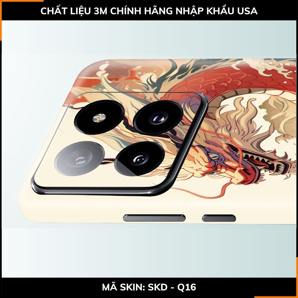 Dán skin điện thoại Xiaomi Mi 14 , Mi 14 Pro full body và camera nhập khẩu chính hãng USA in hình NEW YEAR 2024 - SKD Q16 phụ kiện điện thoại huỳnh tân store