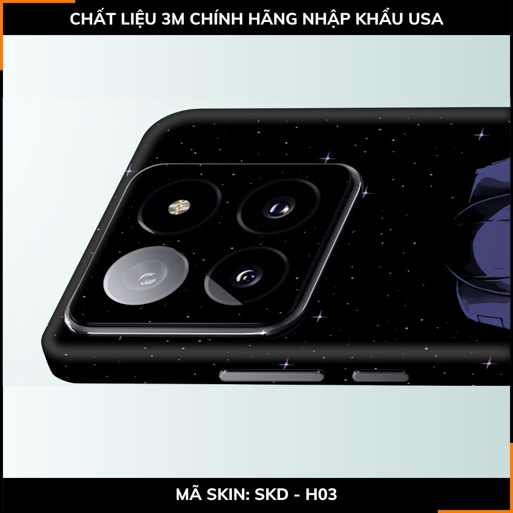 Dán skin điện thoại Xiaomi Mi 14 , Mi 14 Pro full body và camera nhập khẩu chính hãng USA in hình SPACE - SKD H03 phụ kiện điện thoại huỳnh tân store