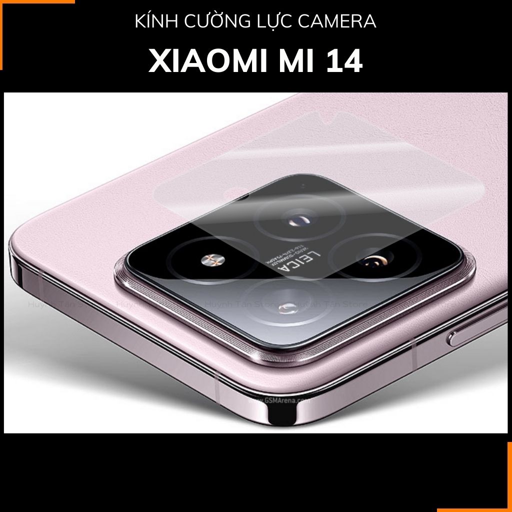 Kính cường lực camera xiaomi mi 14 trong suốt bảo vệ cụm camera phụ kiện huỳnh tân store