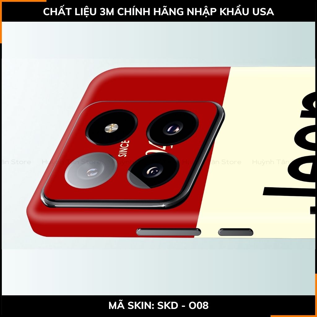 Dán skin điện thoại Xiaomi Mi 14 , Mi 14 Pro full body và camera nhập khẩu chính hãng USA in hình VINTAGE RACING - SKD O08 phụ kiện điện thoại huỳnh tân store