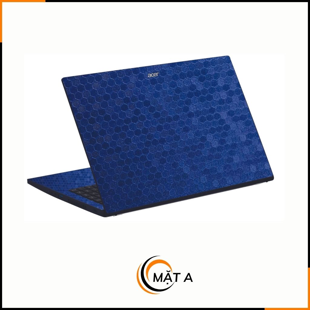 Dán skin laptop asus, dell , acer, hp, msi chính hãng ORAFOL nhập khẩu ĐỨC - SKIN 3M - LAPTOP - HONEYCOMB BLUE - SK-B11-04 phụ kiện điện thoại huỳnh tân store