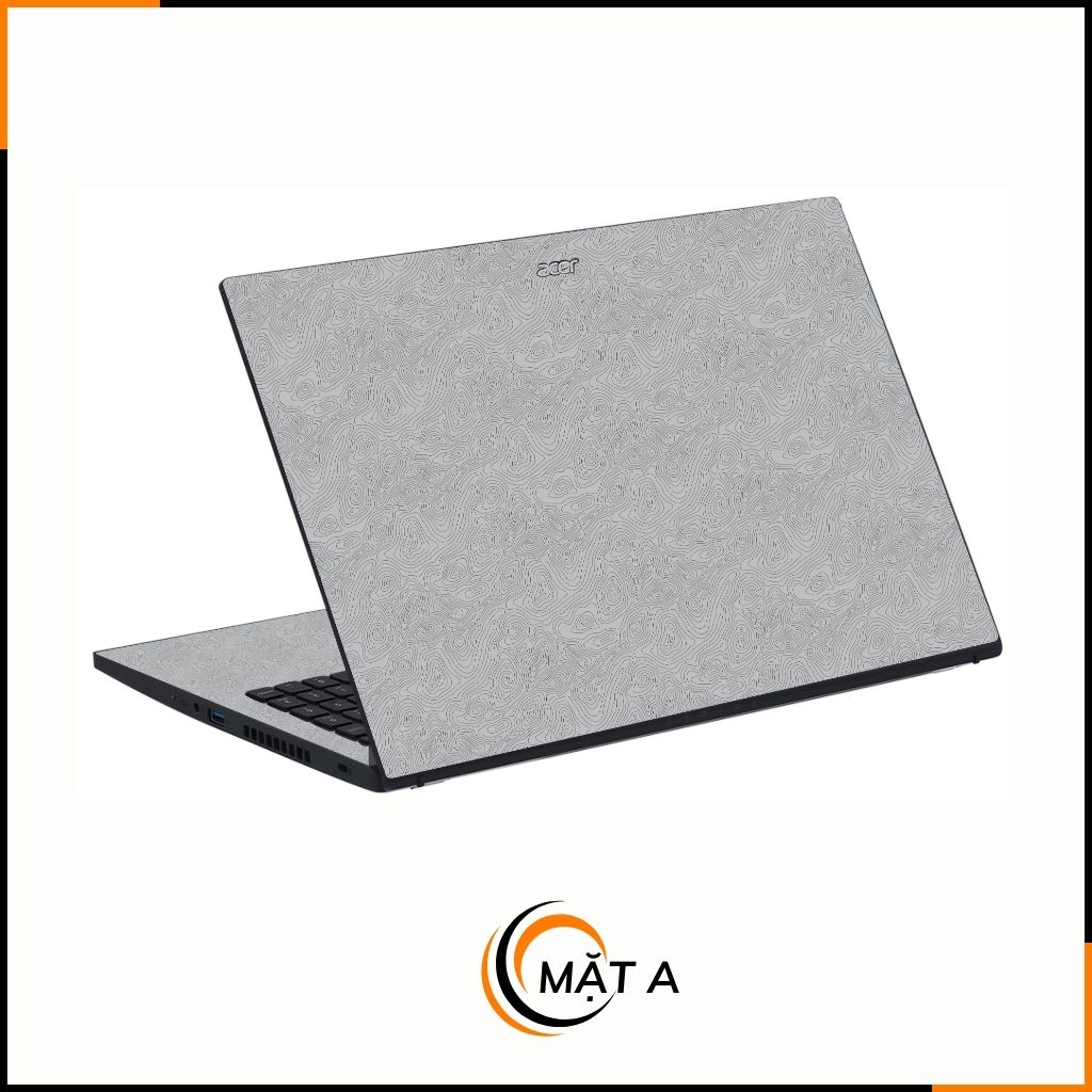Dán skin laptop asus, dell , acer, hp, msi chính hãng ORAFOL nhập khẩu ĐỨC - SKIN 3M - LAPTOP - MANY STICKER GREY  - SK B14 03 phụ kiện điện thoại huỳnh tân store