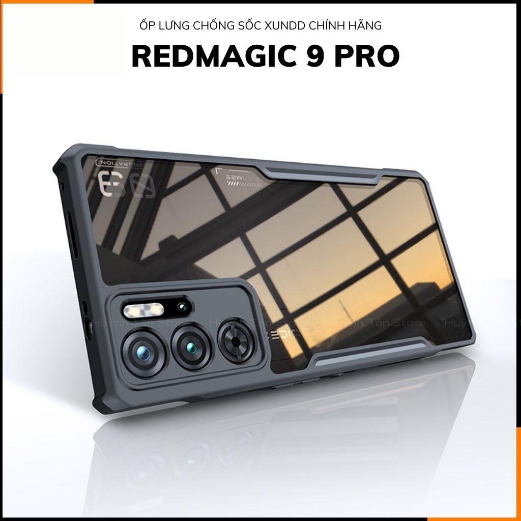 Ốp lưng redmagic 9 pro chống sốc xundd bảo vệ camera chính hãng chống ố vàng phụ kiện điện thoại huỳnh tân store
