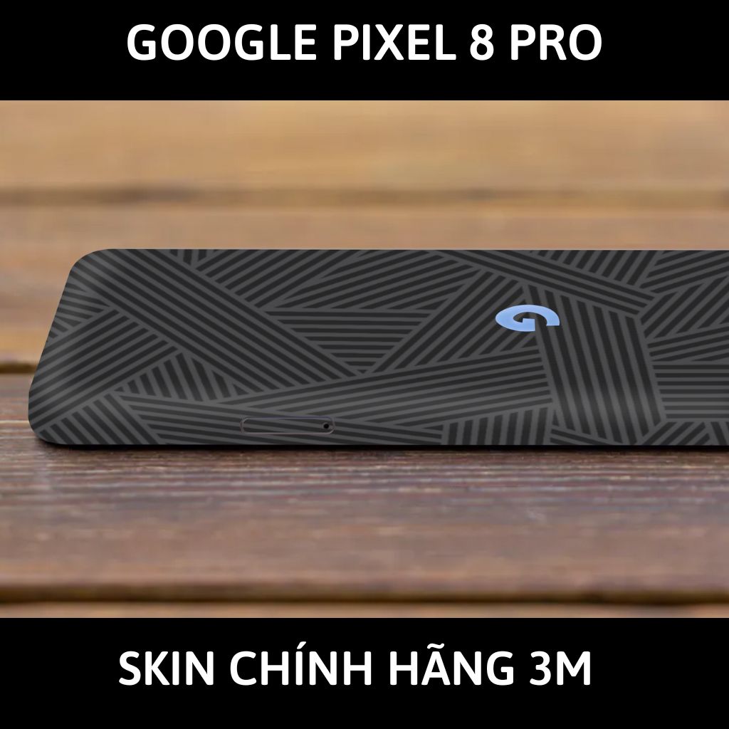 Dán skin điện thoại Pixel 8, Pixel 8 Pro full body và camera nhập khẩu chính hãng USA phụ kiện điện thoại huỳnh tân store - PATTEN TEXTURE 06 - Warp Skin Collection