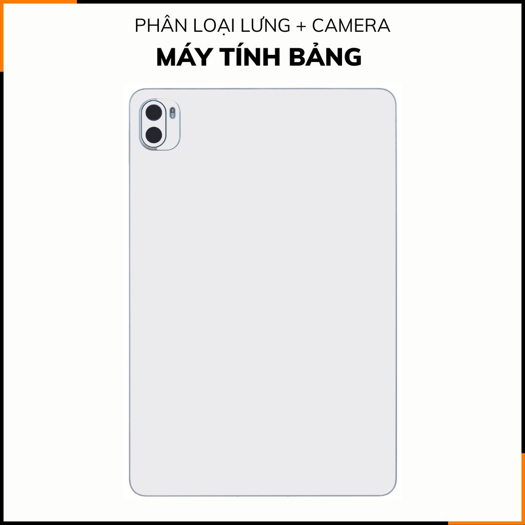 Dán skin máy tính bảng xiaomi, huawei, oppo, lenovo, google, microsoft, vivo  full body và camera chính hãng ORAFOL nhập khẩu từ ĐỨC MÁY TÍNH BẢNG  - PASTEL WHITE -  SK A02 09 phụ kiện điện thoại huỳnh tân store