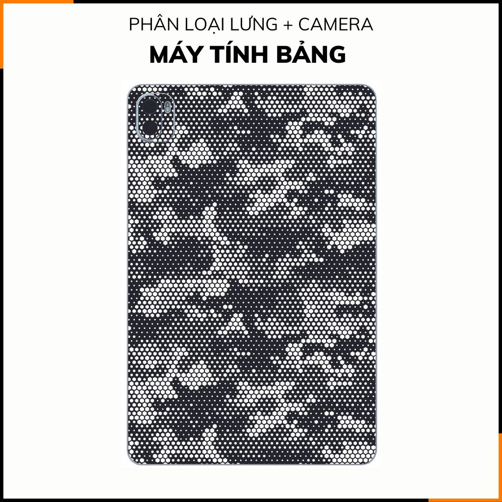 Dán skin máy tính bảng xiaomi, huawei, oppo, lenovo, google, microsoft, vivo  full body và camera chính hãng ORAFOL nhập khẩu từ ĐỨC MÁY TÍNH BẢNG  - MAMBA WHITE -  SK B03 05 phụ kiện điện thoại huỳnh tân store