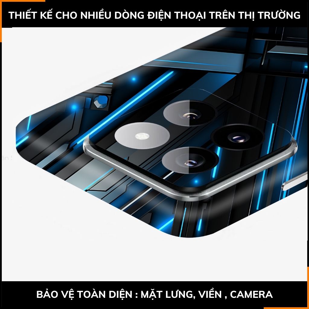 Dán skin điện thoại Xiaomi Mi 14 , Mi 14 Pro full body và camera nhập khẩu chính hãng USA in hình Không gian 3D - SKD  A03 phụ kiện điện thoại huỳnh tân store