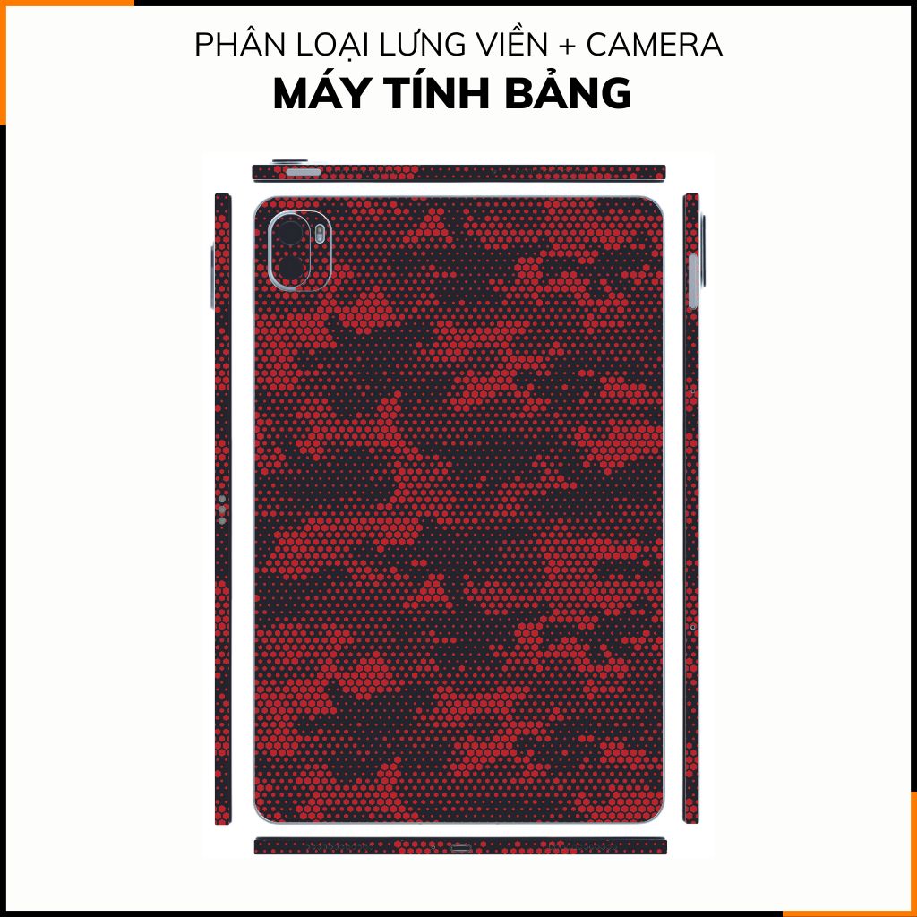 Dán skin máy tính bảng xiaomi, huawei, oppo, lenovo, google, microsoft, vivo  full body và camera chính hãng ORAFOL nhập khẩu từ ĐỨC MÁY TÍNH BẢNG  - MAMBA RED -  SK B03 03 phụ kiện điện thoại huỳnh tân store