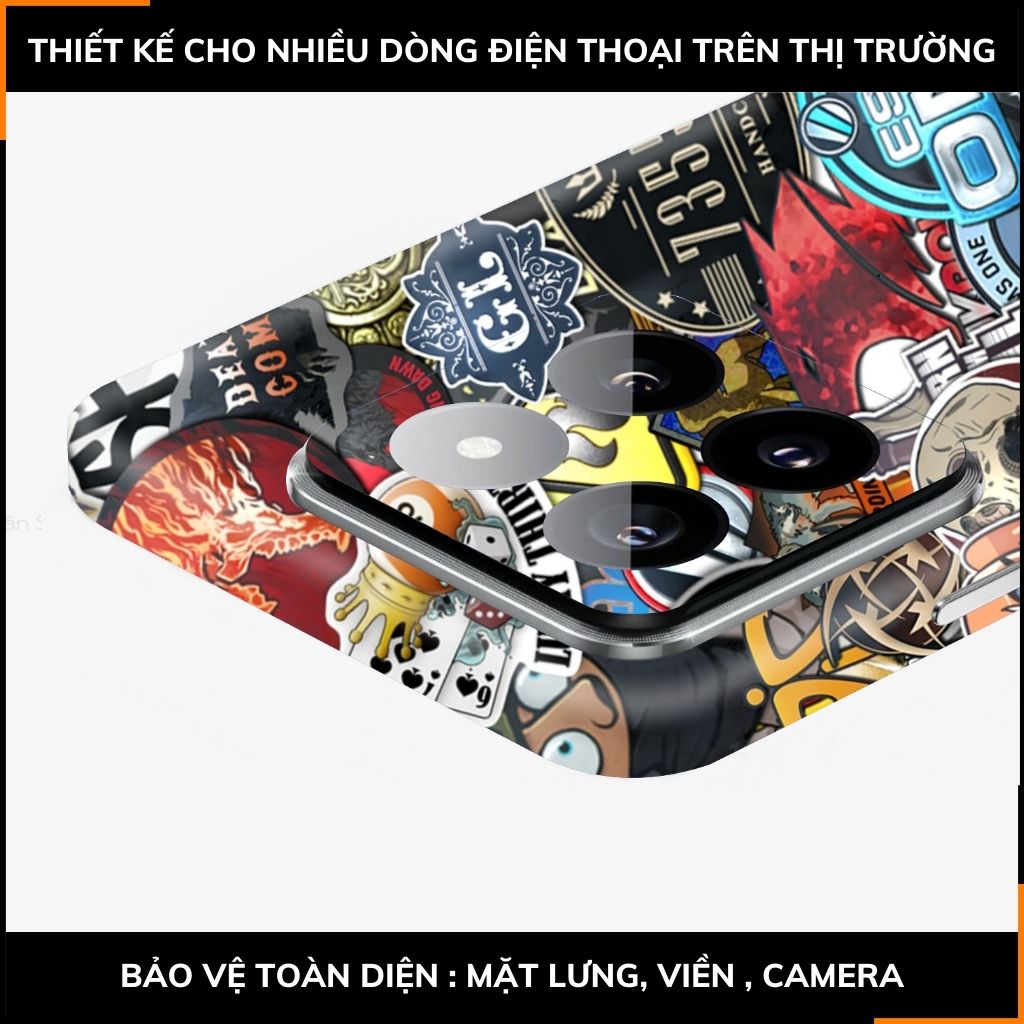 Dán skin điện thoại Xiaomi Mi 14 , Mi 14 Pro full body và camera nhập khẩu chính hãng USA in hình STICKER BOOM - SKD L16 phụ kiện điện thoại huỳnh tân store