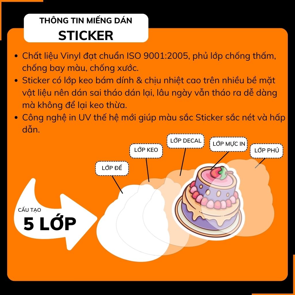 Hình dán sticker đẹp khủng long cute Animal ST G13 chất liệu vinyl phủ lớp chống thấm bay màu phù hợp dán mọi bề mặt phụ kiện huỳnh tân store