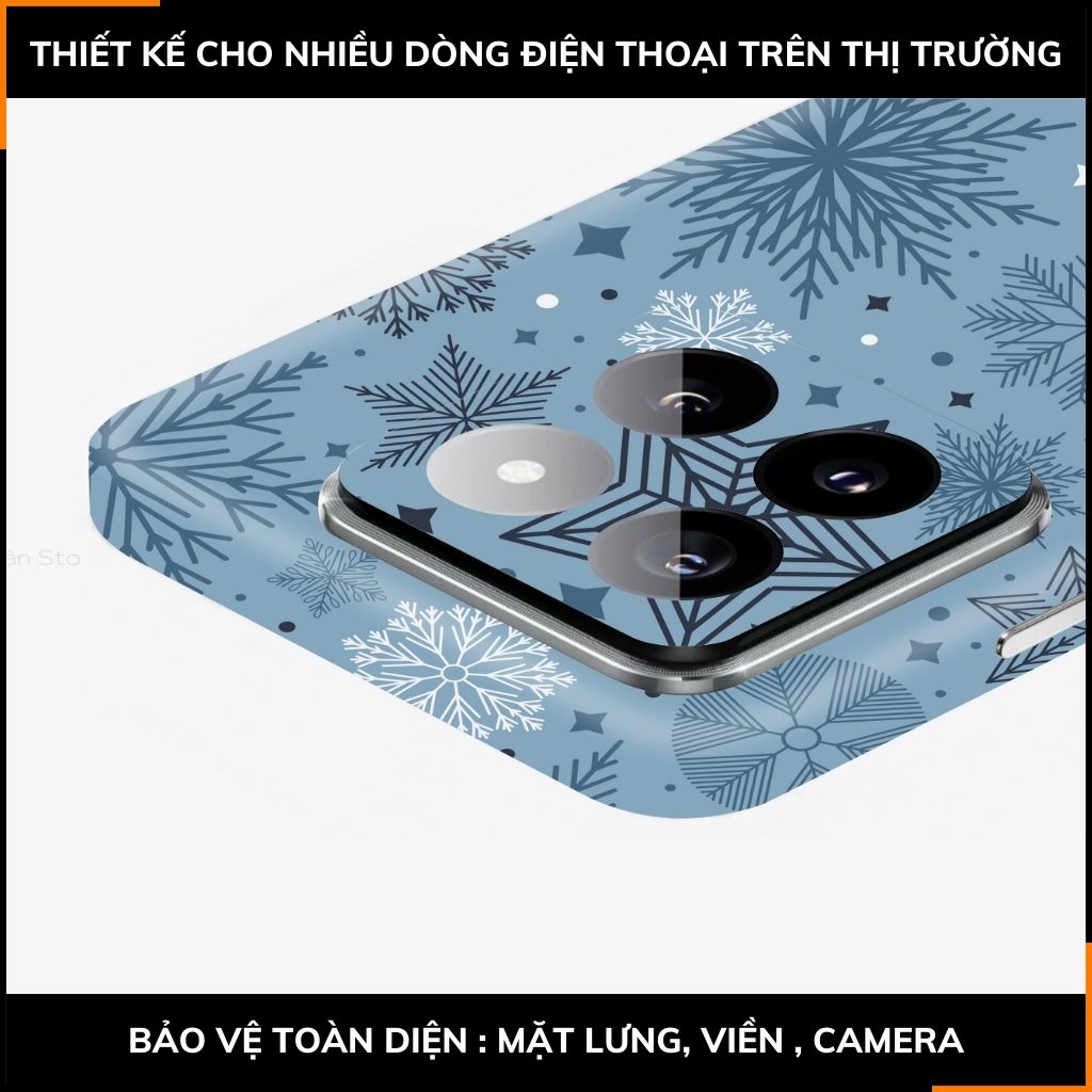 Dán skin điện thoại Xiaomi Mi 14 , Mi 14 Pro full body và camera nhập khẩu chính hãng USA in hình MERRY CHRISTMAS - SKD P12 phụ kiện điện thoại huỳnh tân store