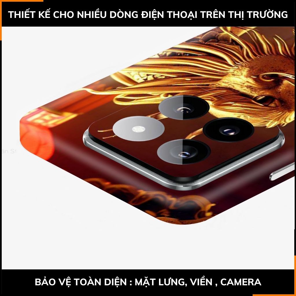 Dán skin điện thoại Xiaomi Mi 14 , Mi 14 Pro full body và camera nhập khẩu chính hãng USA in hình NEW YEAR 2024 - SKD Q14 phụ kiện điện thoại huỳnh tân store