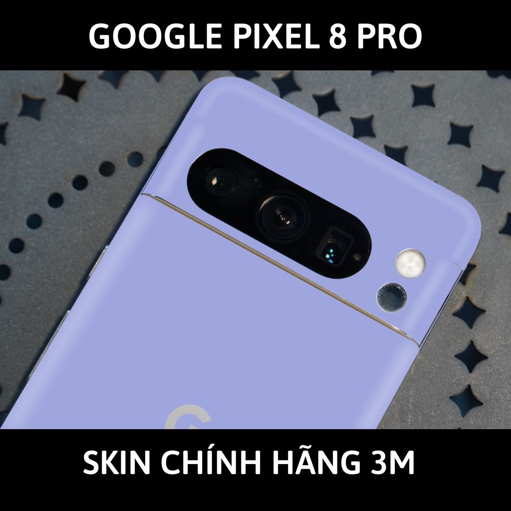 Dán skin điện thoại Pixel 8, Pixel 8 Pro full body và camera nhập khẩu chính hãng USA phụ kiện điện thoại huỳnh tân store - PASTEL PURPLE - Warp Skin Collection
