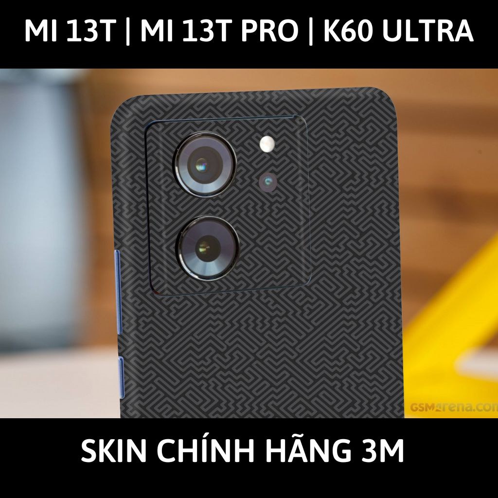 Dán skin điện thoại Mi 13T | Mi 13T Pro  | K60 Ultra full body và camera nhập khẩu chính hãng USA phụ kiện điện thoại huỳnh tân store -  PATTEN TEXTURE 01 - Warp Skin Collection