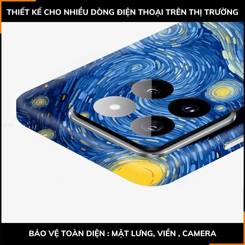 Dán skin điện thoại Xiaomi Mi 14 , Mi 14 Pro full body và camera nhập khẩu chính hãng USA in hình UNIQUE - SKD W14 phụ kiện điện thoại huỳnh tân store