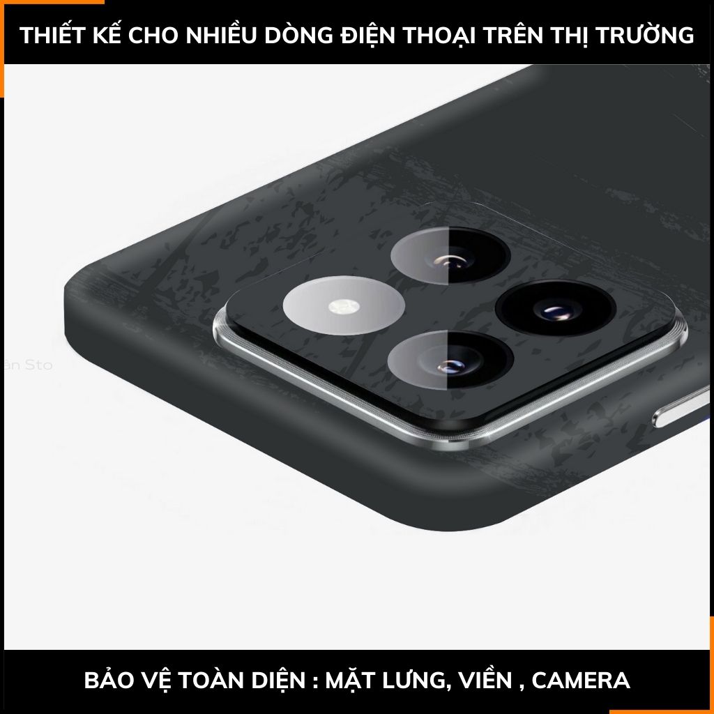 Dán skin điện thoại Xiaomi Mi 14 , Mi 14 Pro full body và camera nhập khẩu chính hãng USA in hình ASTRACT - SKD J02 phụ kiện điện thoại huỳnh tân store