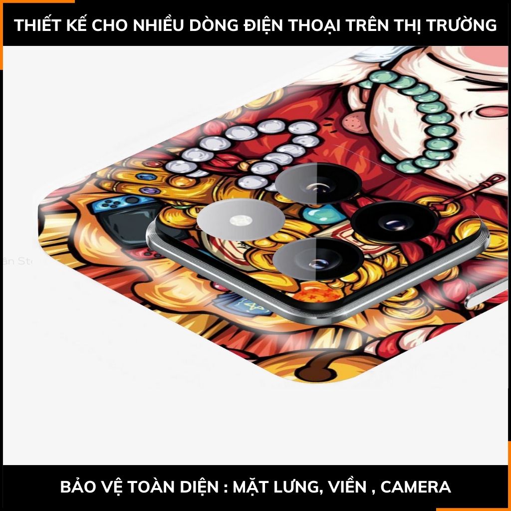 Dán skin điện thoại Xiaomi Mi 14 , Mi 14 Pro full body và camera nhập khẩu chính hãng USA in hình LUCKY CAT - SKD Y11 phụ kiện điện thoại huỳnh tân store