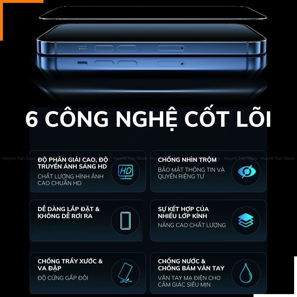 Cường lực Wekome Kingkong HD Vacha iphone 16 pro max ip 15 14 13 12 pro vát cong 9D  [WTP-066/067]