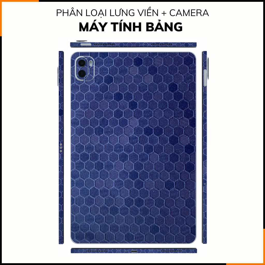 Dán skin máy tính bảng xiaomi, huawei, oppo, lenovo, google, microsoft, vivo  full body và camera chính hãng ORAFOL nhập khẩu từ ĐỨC MÁY TÍNH BẢNG  - HONEYCOMB BLUE -  SK B11 03 phụ kiện điện thoại huỳnh tân store