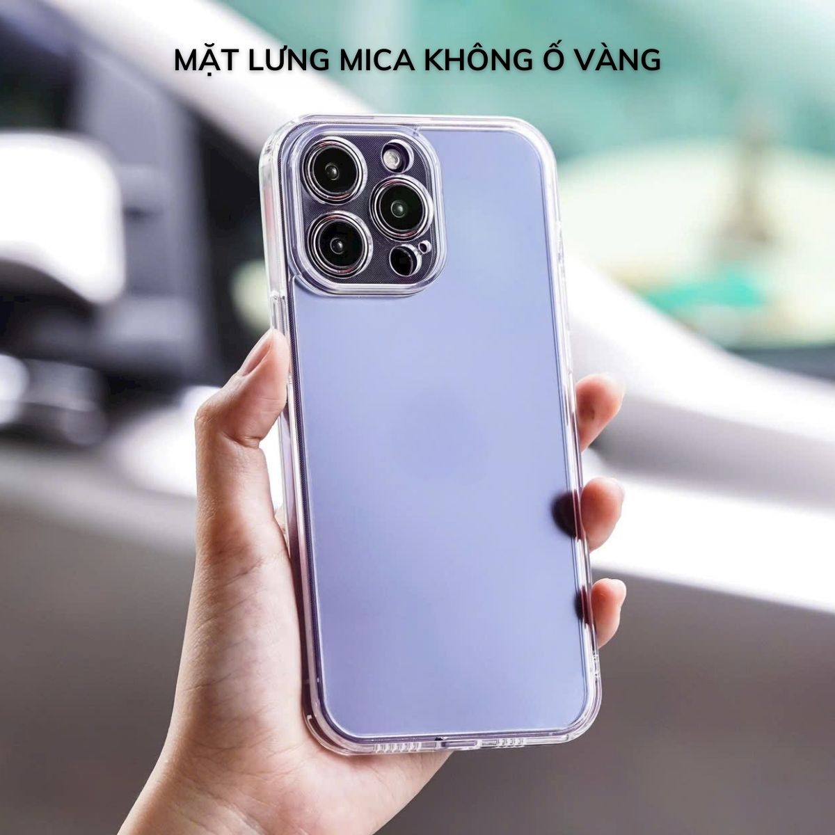 Ốp lưng LikGus trong suốt chống sốc bảo vệ camera iPhone 16 pro 14 15 16 promax chính hãng