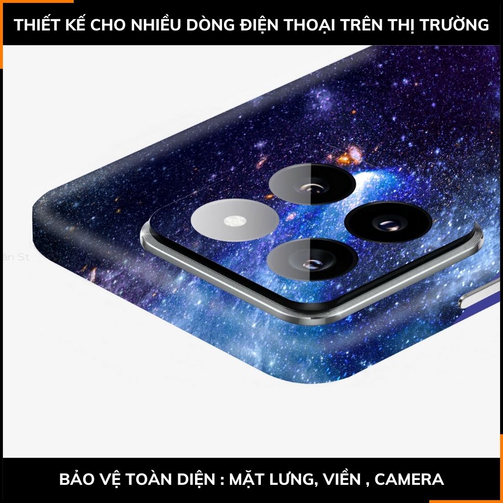 Dán skin điện thoại Xiaomi Mi 14 , Mi 14 Pro full body và camera nhập khẩu chính hãng USA in hình SPACE - SKD H01 phụ kiện điện thoại huỳnh tân store
