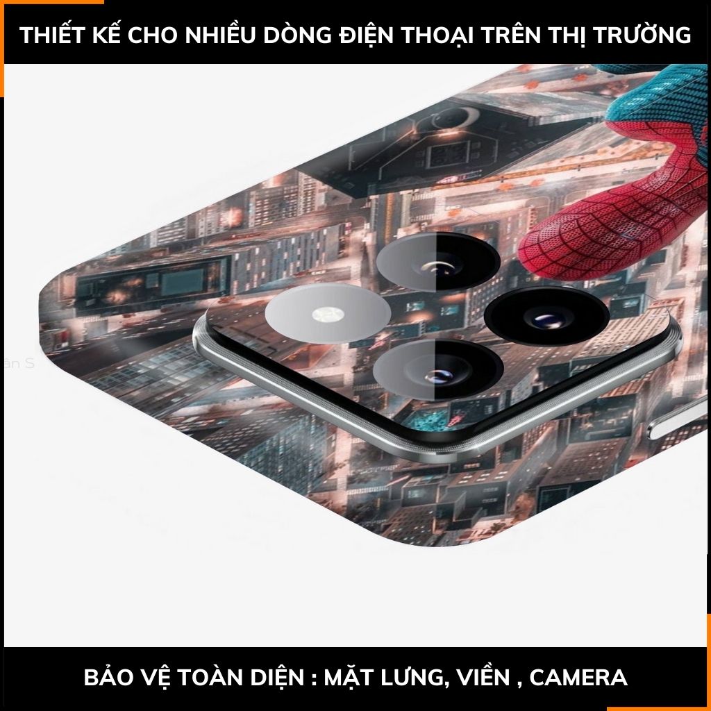 Dán skin điện thoại Xiaomi Mi 14 , Mi 14 Pro full body và camera nhập khẩu chính hãng USA in hình MERRY SPIDER MAN - SKD V13 phụ kiện điện thoại huỳnh tân store