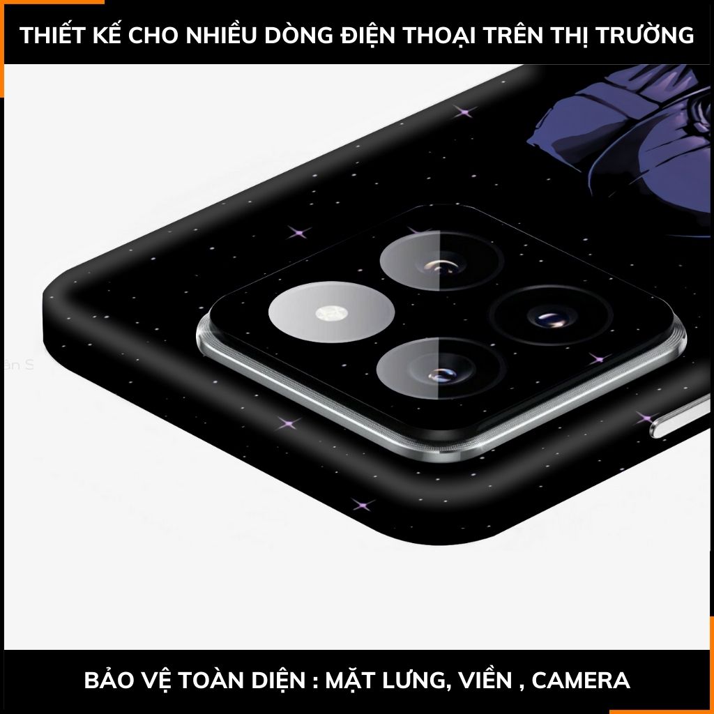 Dán skin điện thoại Xiaomi Mi 14 , Mi 14 Pro full body và camera nhập khẩu chính hãng USA in hình SPACE - SKD H03 phụ kiện điện thoại huỳnh tân store
