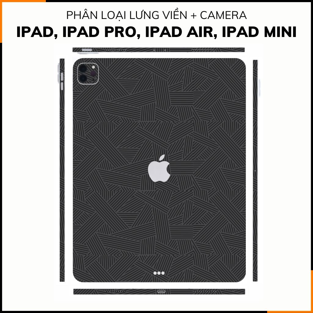 Dán skin ipad , ipad pro, ipad air , ipad mini full body và camera chính hãng 3M - PATTEN TEXTURE 06 - SK-B05-06 phụ kiện điện thoại huỳnh tân store