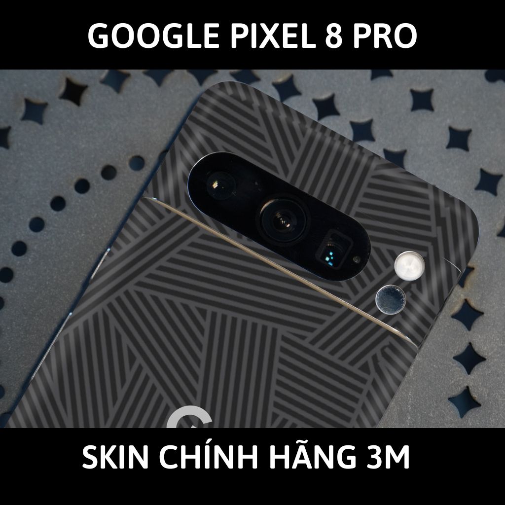 Dán skin điện thoại Pixel 8, Pixel 8 Pro full body và camera nhập khẩu chính hãng USA phụ kiện điện thoại huỳnh tân store - PATTEN TEXTURE 06 - Warp Skin Collection