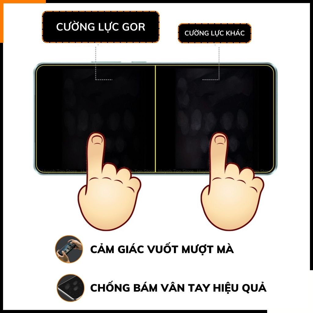 Kính cường lực google pixel 9 pro xl trong suốt không full màn chính hãng Gor phụ kiện điện thoại huỳnh tân store