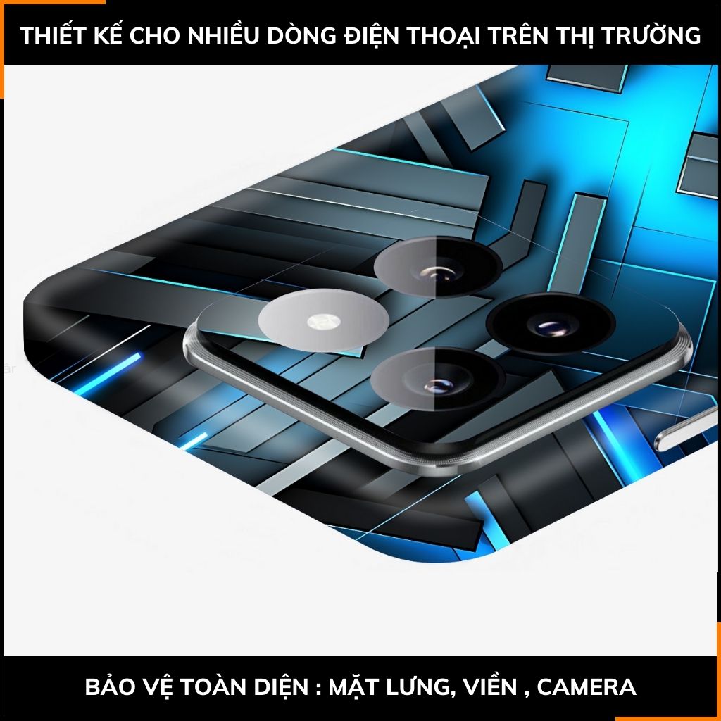 Dán skin điện thoại Xiaomi Mi 14 , Mi 14 Pro full body và camera nhập khẩu chính hãng USA in hình Không gian 3D - SKD A04 phụ kiện điện thoại huỳnh tân store