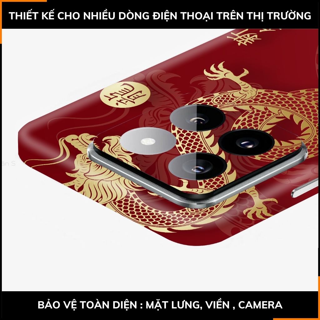 Dán skin điện thoại Xiaomi Mi 14 , Mi 14 Pro full body và camera nhập khẩu chính hãng USA in hình NEW YEAR 2024 - SKD Q32 phụ kiện điện thoại huỳnh tân store